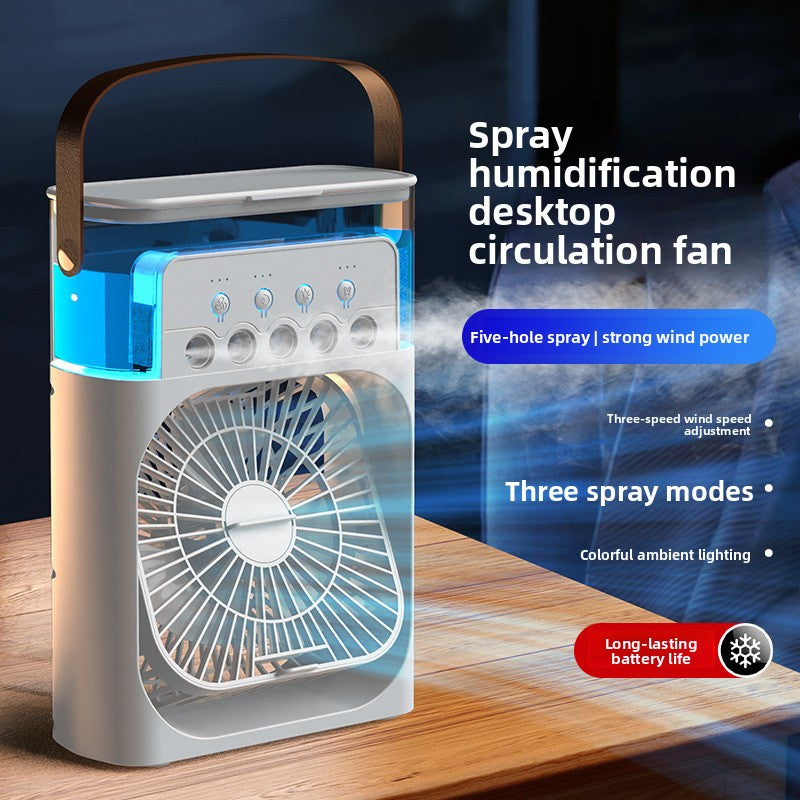 USB Desktop Humidifying Cooling Fan